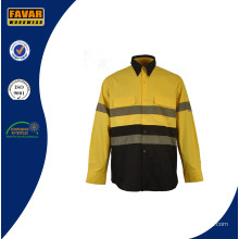 Cotton Hi Vis Shirt 3m Reflective Safety Shirt